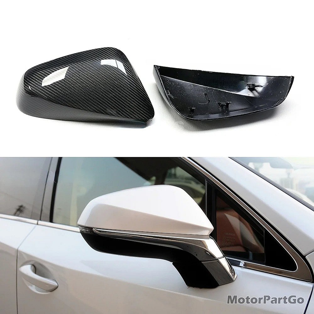 Real Carbon Fiber Mirror Cover 1 pair for Lexus NX RX  2014-2020
